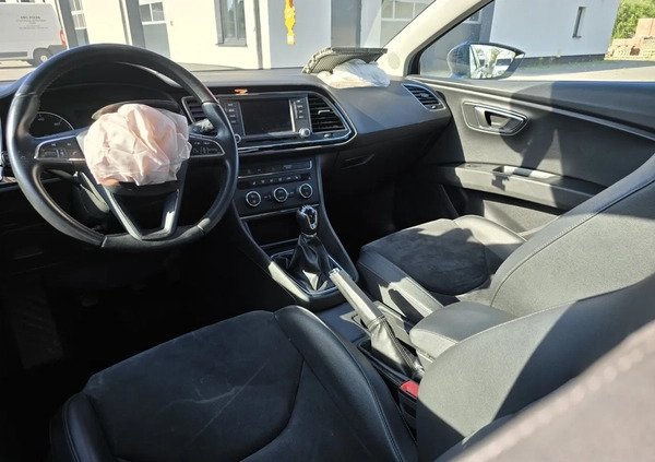 Seat Leon cena 18900 przebieg: 151234, rok produkcji 2015 z Łęczyca małe 379